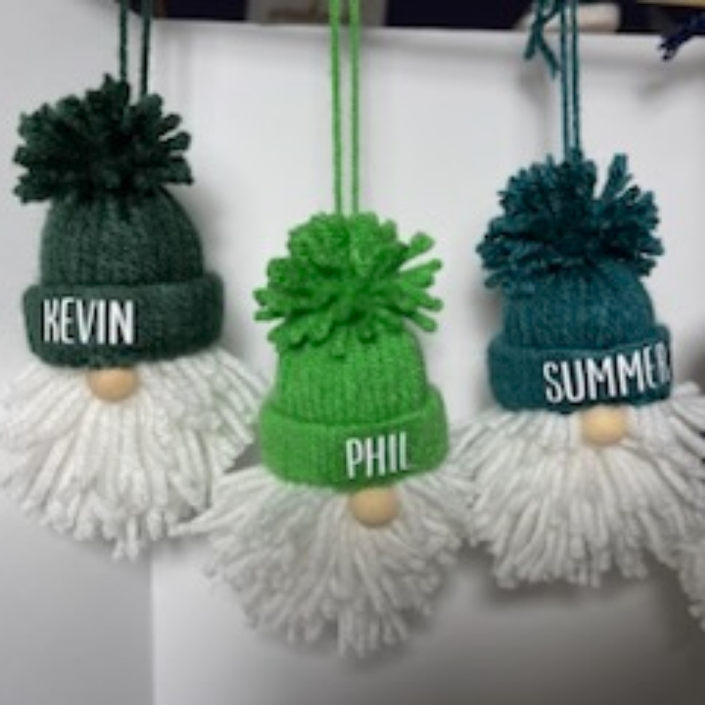 Custom Gnome Ornament